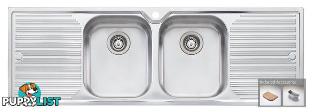 Oliveri Diaz Double Bowl Sink - DZ153 - Oliveri - O-DZ153 1TH