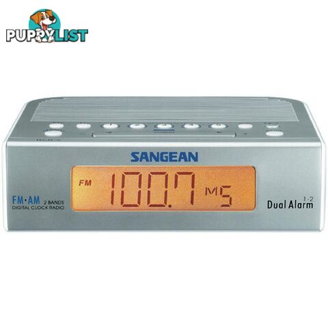 Sangean Digital Clock Radio - RCR5 - Sangean - S-RCR5W