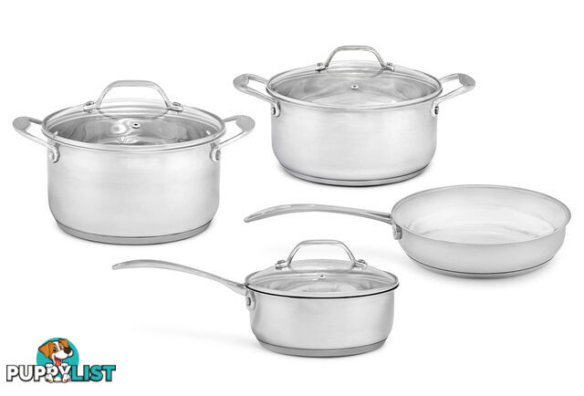 Westinghouse 4 Piece Stainless Steel Pot & Pan Set - WH4P02SS - Westinghouse - W-WH4P02SS