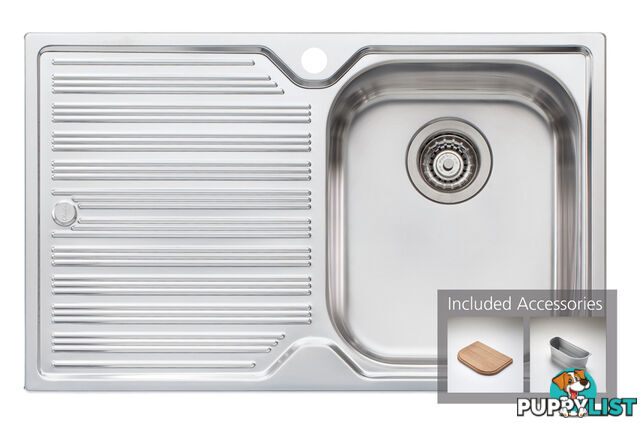 Oliveri Diaz Single Bowl Sink - DZ122 1TH - Oliveri - O-DZ122 1TH