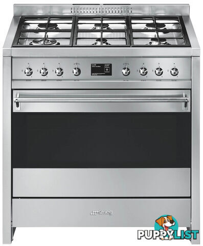 Smeg 90cm Thermoseal Pyrolytic Cooker - A11XPY-9 - Smeg - S-A11XPY-9