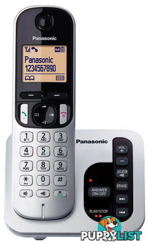 Panasonic DECT Cordless Phone System - KX-TGC220ALS - Panasonic - P-KX-TGC220ALS