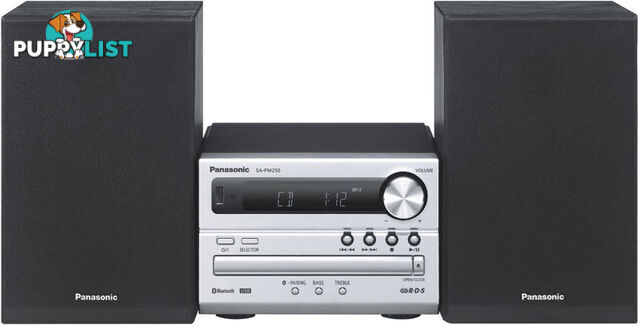 Panasonic CD Micro System - SC-PM250 - Panasonic - P-SC-PM250GN-S