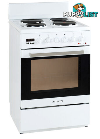 Artusi 54cm Electric Freestanding Cooker - AFE547W - Artusi - A-AFE547W