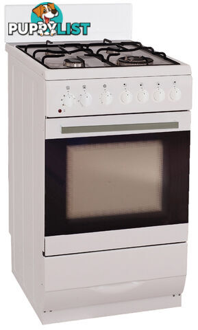 Artusi 54cm Gas/Electric Freestanding Cooker - AFGE5470W - Artusi - A-AFGE5470W