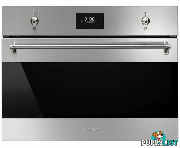 Smeg 60cm Classic Compact Speed Oven - SFA4301MCX - Ex Display - Smeg - S-SFA4301MCX