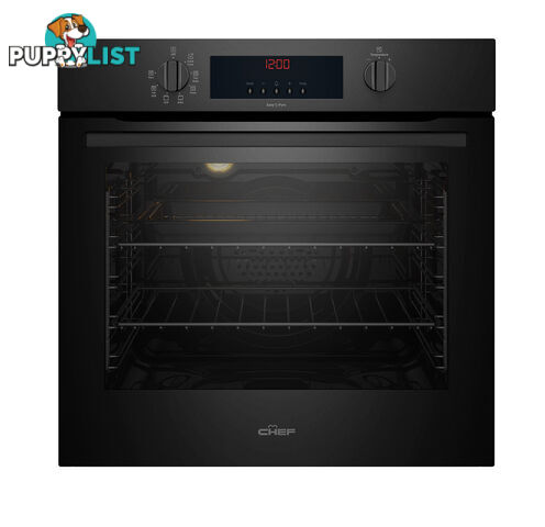 Chef Single Pyrolytic Oven - CVEP614DB - Chef - C-CVEP614DB