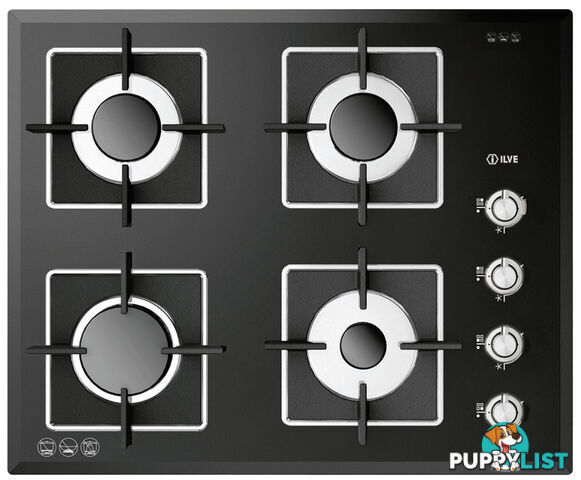 Ilve 60cm Gas Cooktop - ILBV604 - Ilve - I-ILBV604