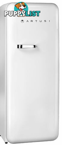 Artusi 277L Retro Style Top Mount Manual Defrost Fridge - ARET330W - Artusi - A-ARET330W