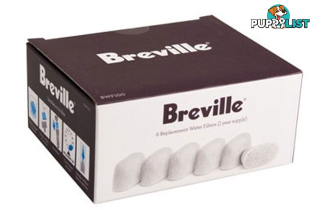 Breville 12 Water Filters - BWF100 - 2 Packs of 6 - Breville - B-BWF100-2-PACK