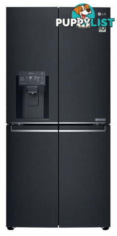 LG 506L French Door Fridge with Ice & Water Dispenser - GF-L570MBL - LG - L-GF-L570MBL