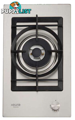 Euro Appliances 30cm Domino Gas Wok Cooktop - EMJG30WSX - Euro Appliances - E-EMJG30WSX