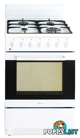 Artusi 60cm Gas/Electric Freestanding Cooker- AFGE6070W - Artusi - A-AFGE6070W