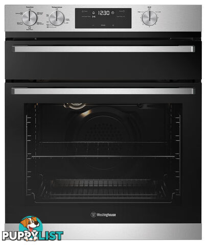 Westinghouse 60cm Underbench Oven - WVE655SC - Westinghouse - W-WVE655SC