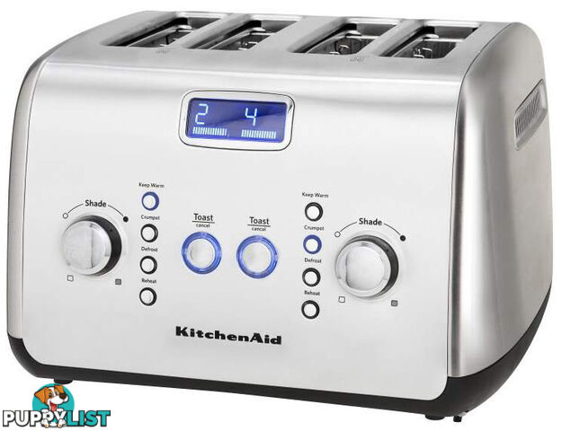 KitchenAid 4 Slice Toaster - Stainless Steel - 5AKMT423SX - KitchenAid - K-5AKMT423SX