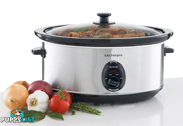 Maxim 6L Kitchenpro Slow Cooker - MSC600 - Maxim - M-MSC600