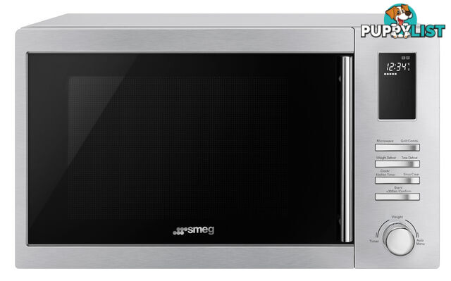 Smeg 34L Microwave Oven - SA34MX - Smeg - S-SA34MX