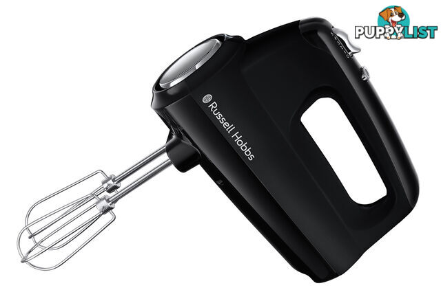 Russell Hobbs Desire Matte Black Hand Mixer - RHMX5BLK - Russell Hobbs - R-RHMX5BLK