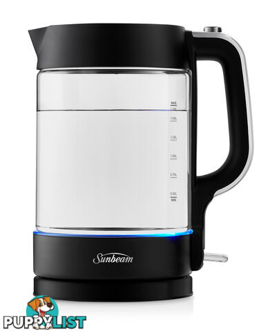 Sunbeam Black Classics Glass Kettle - KE6450K - Sunbeam - S-KE6450K