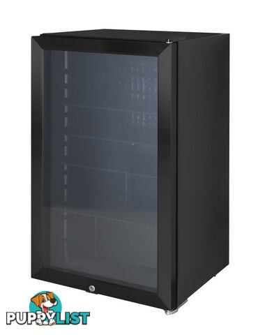 Heller 98L Black Beverage Cooler - HBC98 *Melb Only* - Heller - H-HBC98