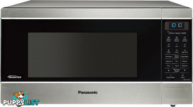 Panasonic 44L Stainless Steel Inverter Sensor Microwave - NN-ST776SQPQ - Panasonic - P-NN-ST776SQPQ