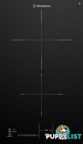 Westinghouse 30cm 2 Zone Induction Cooktop - WHI323BC - Westinghouse - W-WHI323BC