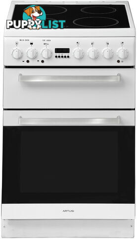 Artusi 54cm Electric Freestanding Cooker - AFDC5470W - Artusi - A-AFDC5470W