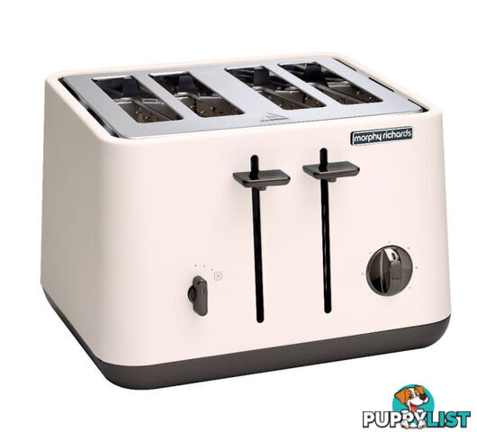 Morphy Richards Aspect 4 Slice Toaster - Nude - 240026 -CLEARANCE- - Morphy Richards - M-240026