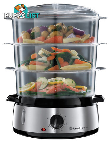 Russell Hobbs Cook@Home 9L Food Steamer - RHSTM3 - Russell Hobbs - R-RHSTM3