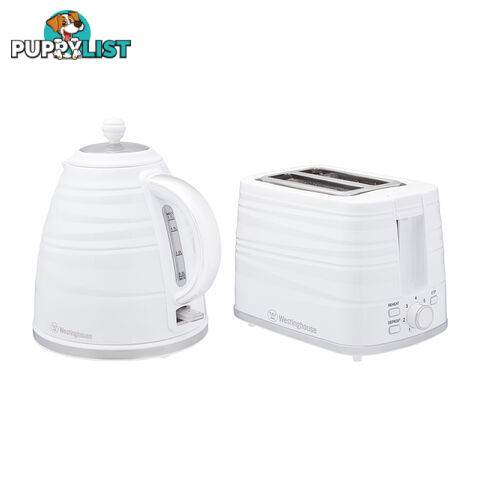 Westinghouse Toaster & Kettle Pack - WHKTPK07W - Westinghouse - W-WHKTPK07W