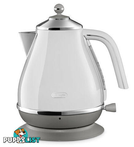 DeLonghi Icona Capitals Kettle - Sydney White - KBOC2001W - DeLonghi - D-KBOC2001W