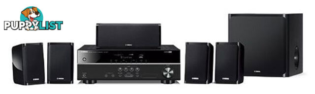 Yamaha 5.1Ch Home Theatre Package - YHT1840B - Yamaha - Y-YHT1840B