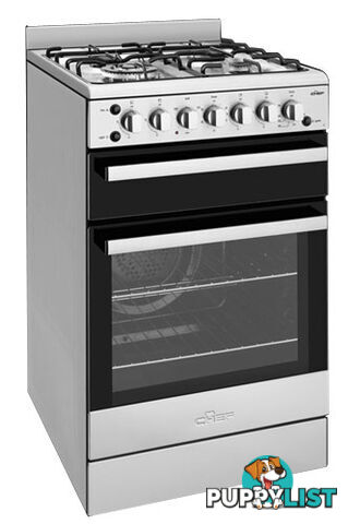 Chef 54cm Freestanding Gas Cooker - CFG517SBNG - Chef - C-CFG517SBNG