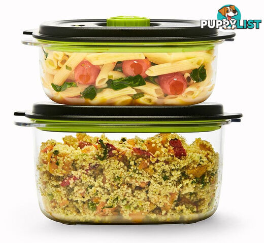 FoodSaver Preserve & Marinate 3 + 5 Cup Containers - VS0660 - Sunbeam - F-VS0660