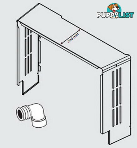 Rinnai  Back Spacer Kit - ESBSKF - Rinnai - R-ESBSKF