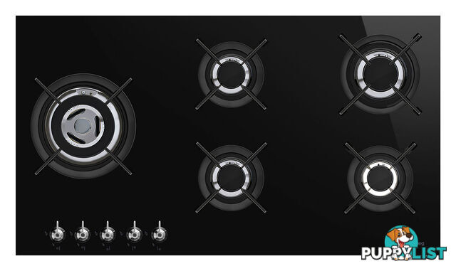 Smeg 90cm Gas Cooktop - PV395LCNAU - Smeg - S-PV395LCNAU