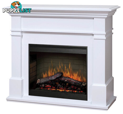 Dimplex 2kW Kenton White Electraflame - KTN20-AU - Dimplex - D-KTN20-AU