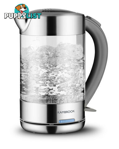 Kambrook 1.5L BPA Free Glass Kettle - KKE760CLR - Kambrook - K-KKE760CLR