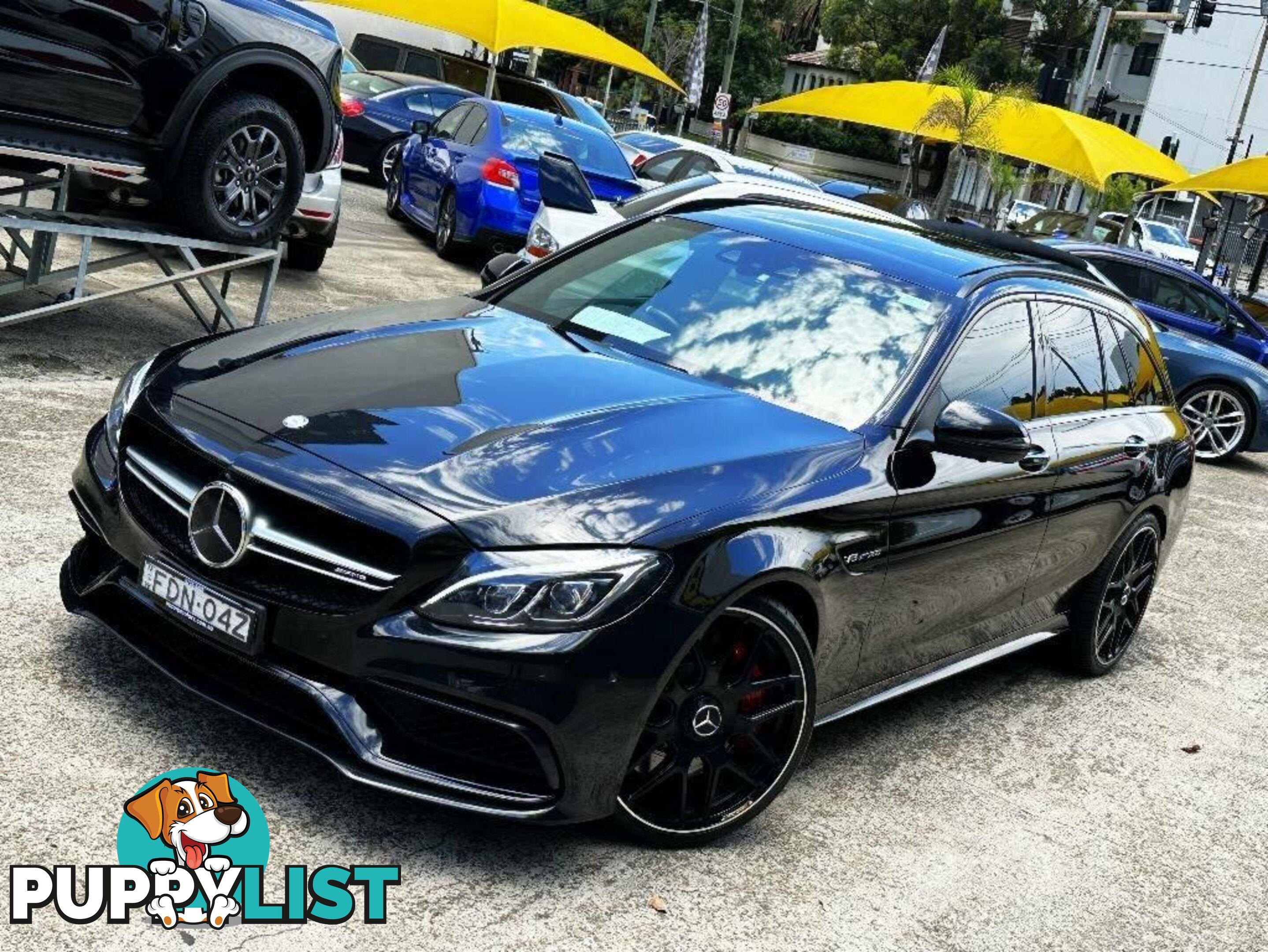 2015 MERCEDES-BENZ C63 AMG S 205 WAGON, 4 DOORS, 5 SEATS