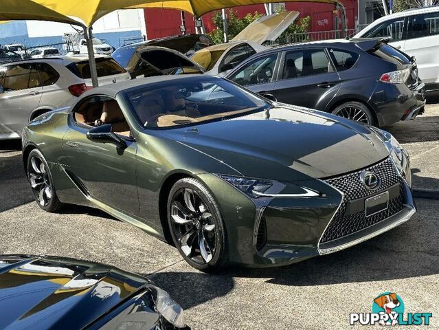 2024 LEXUS LC500  URZ100R CONVERTIBLE, 2 DOORS, 4 SEATS