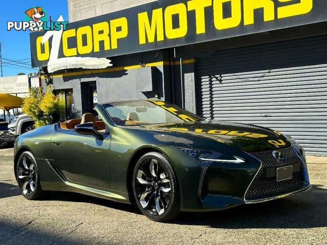 2024 LEXUS LC500  URZ100R CONVERTIBLE, 2 DOORS, 4 SEATS