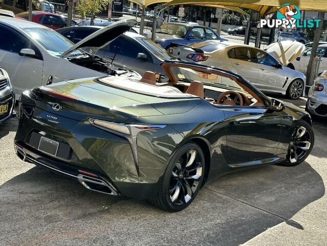 2024 LEXUS LC500  URZ100R CONVERTIBLE, 2 DOORS, 4 SEATS