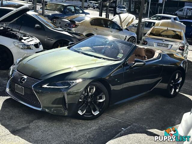 2024 LEXUS LC500  URZ100R CONVERTIBLE, 2 DOORS, 4 SEATS