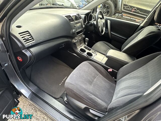 2013 TOYOTA KLUGER ALTITUDE FWD 7 SEAT GSU40R MY12 WAGON