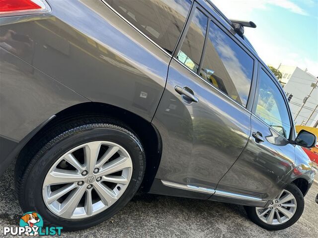 2013 TOYOTA KLUGER ALTITUDE FWD 7 SEAT GSU40R MY12 WAGON