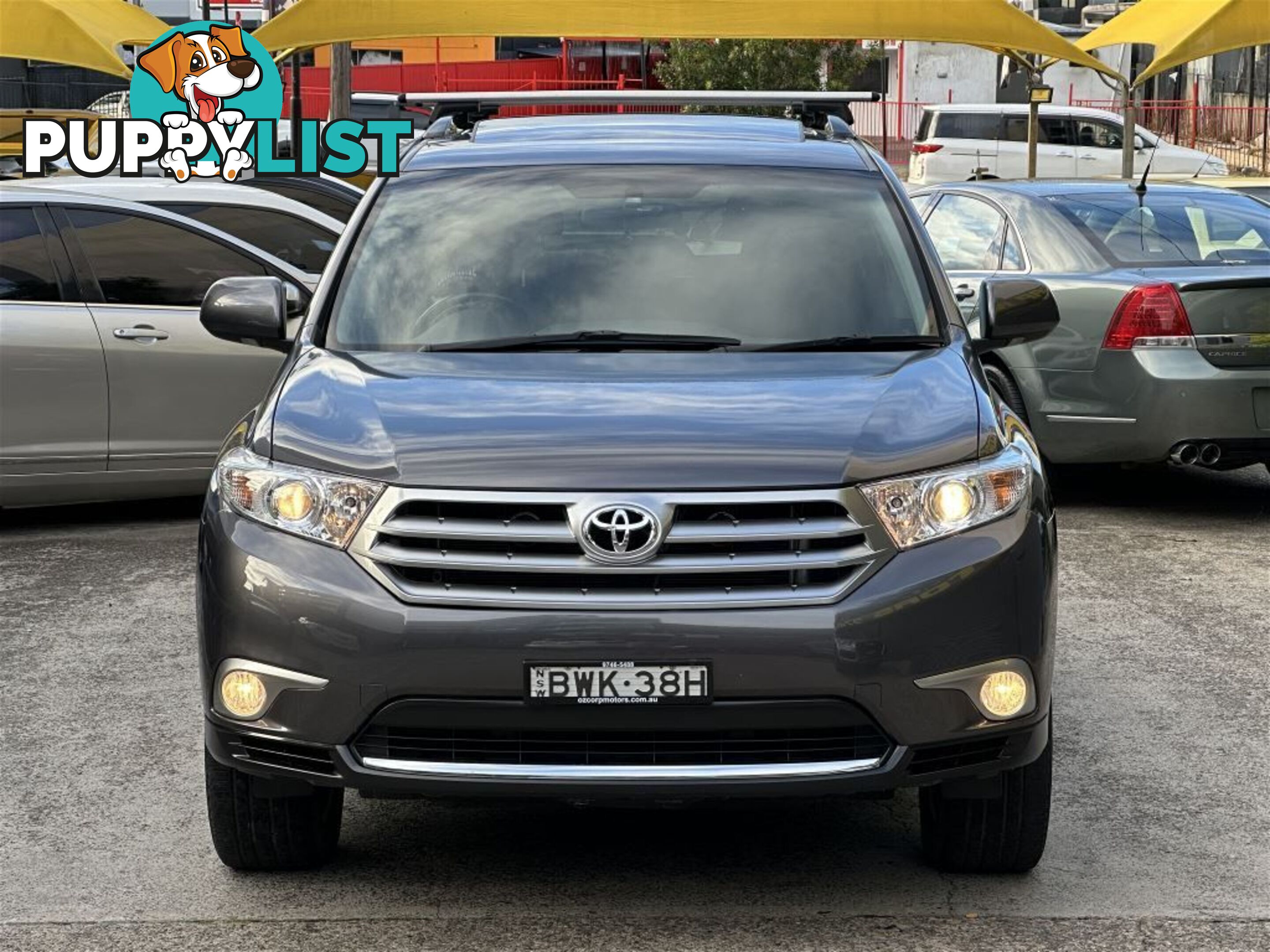 2013 TOYOTA KLUGER ALTITUDE FWD 7 SEAT GSU40R MY12 WAGON