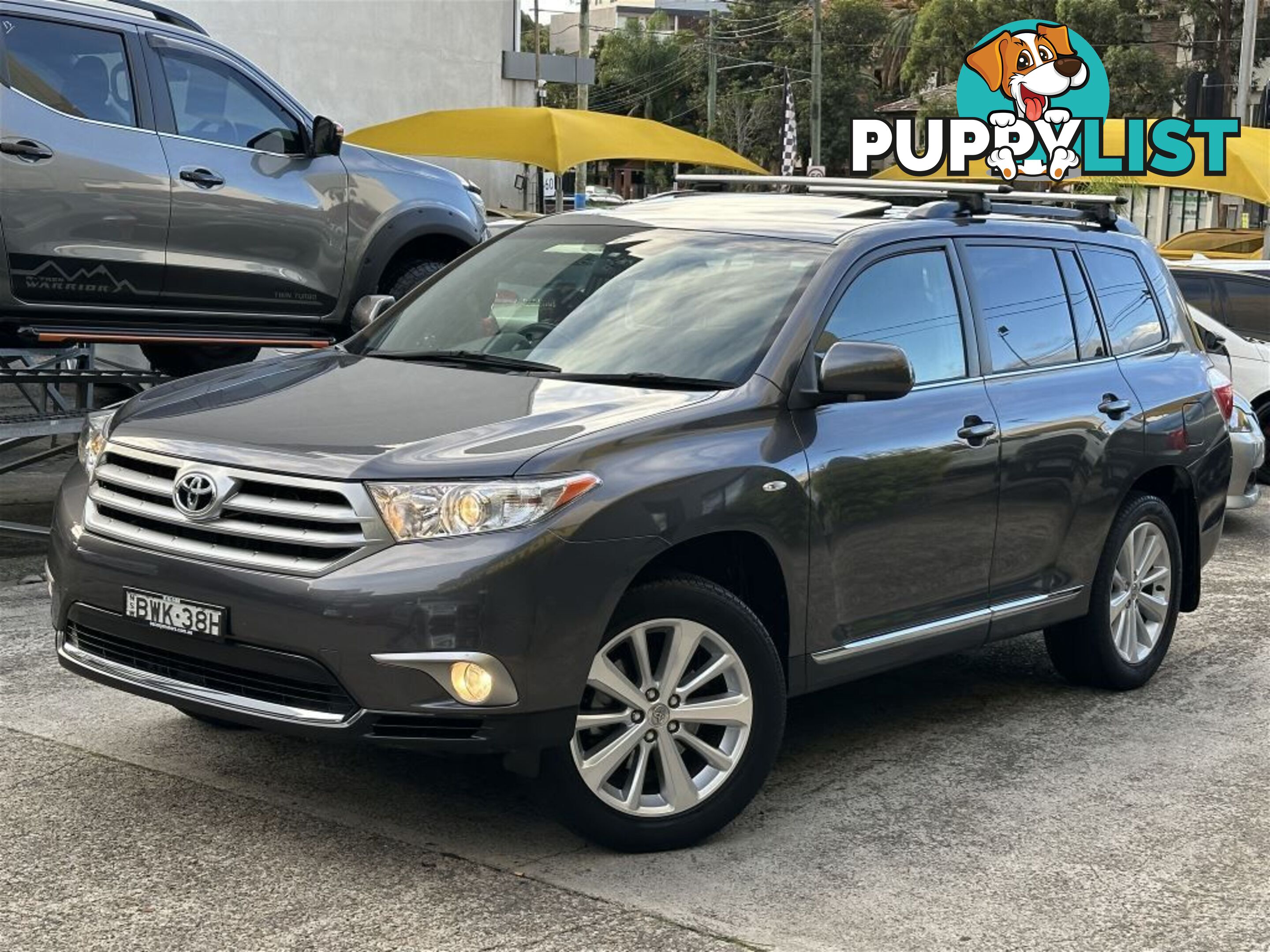 2013 TOYOTA KLUGER ALTITUDE FWD 7 SEAT GSU40R MY12 WAGON
