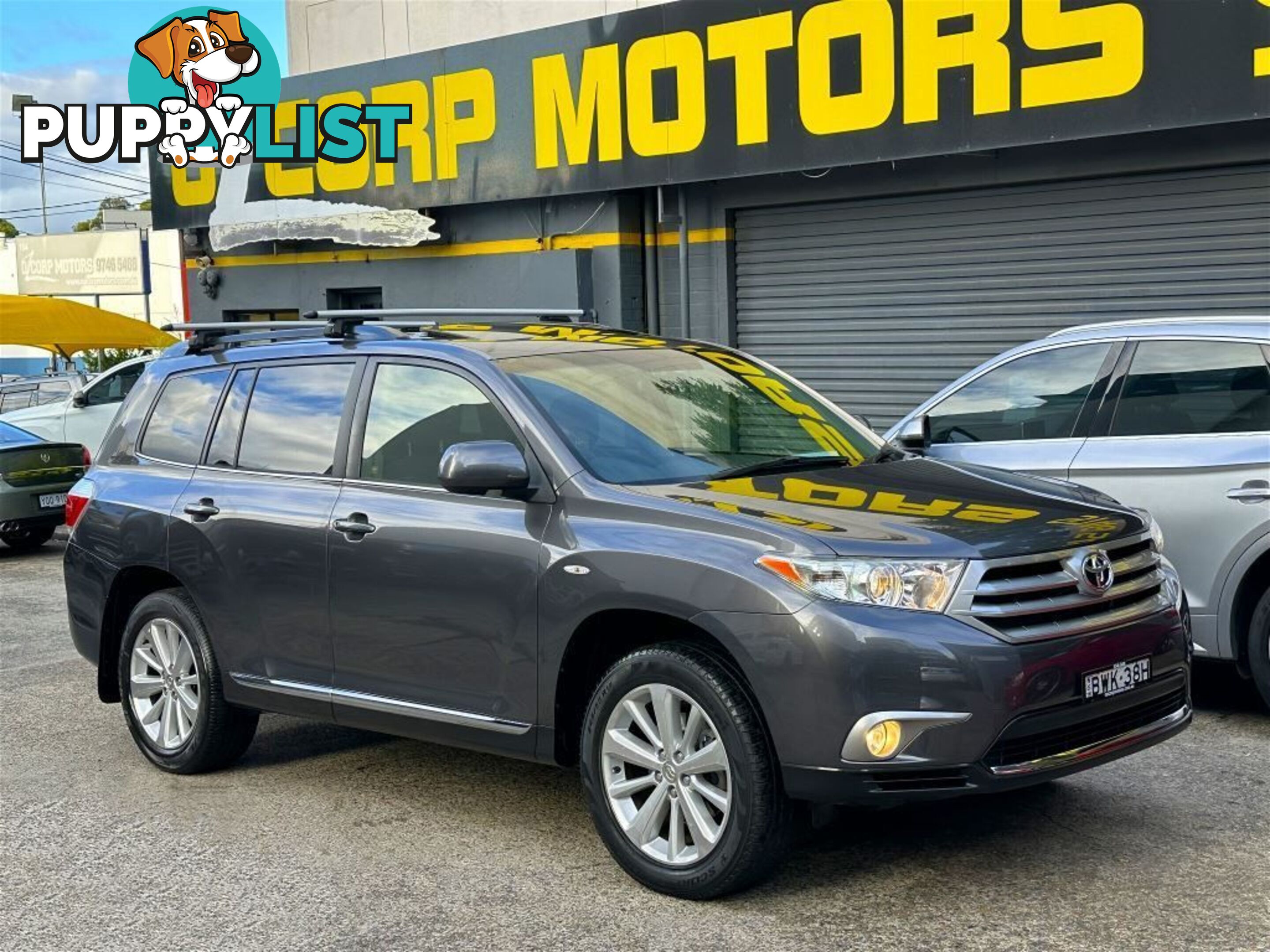 2013 TOYOTA KLUGER ALTITUDE FWD 7 SEAT GSU40R MY12 WAGON