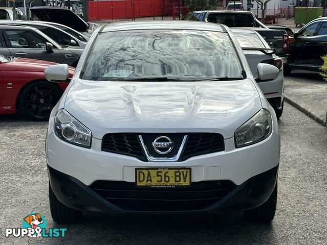 2013 NISSAN DUALIS ST (4X2) J10 MY13 SUV, 4 DOORS, 5 SEATS