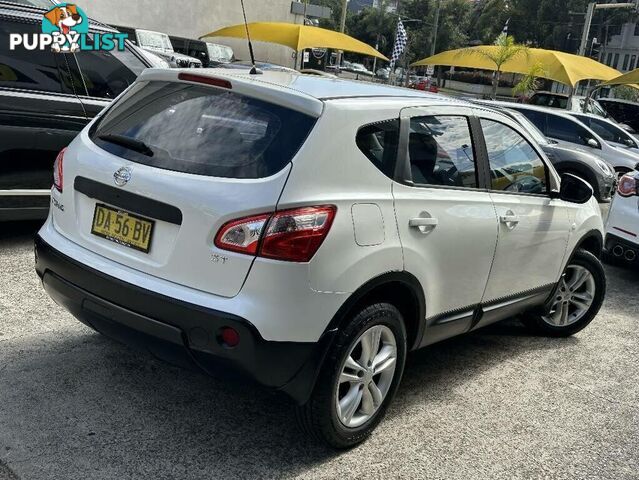 2013 NISSAN DUALIS ST (4X2) J10 MY13 SUV, 4 DOORS, 5 SEATS